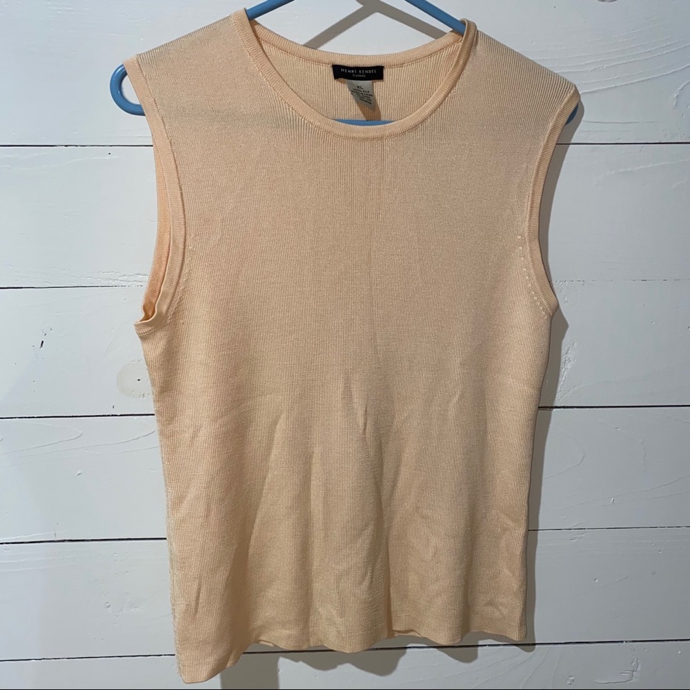 HENRI BENDEL 100% silk top